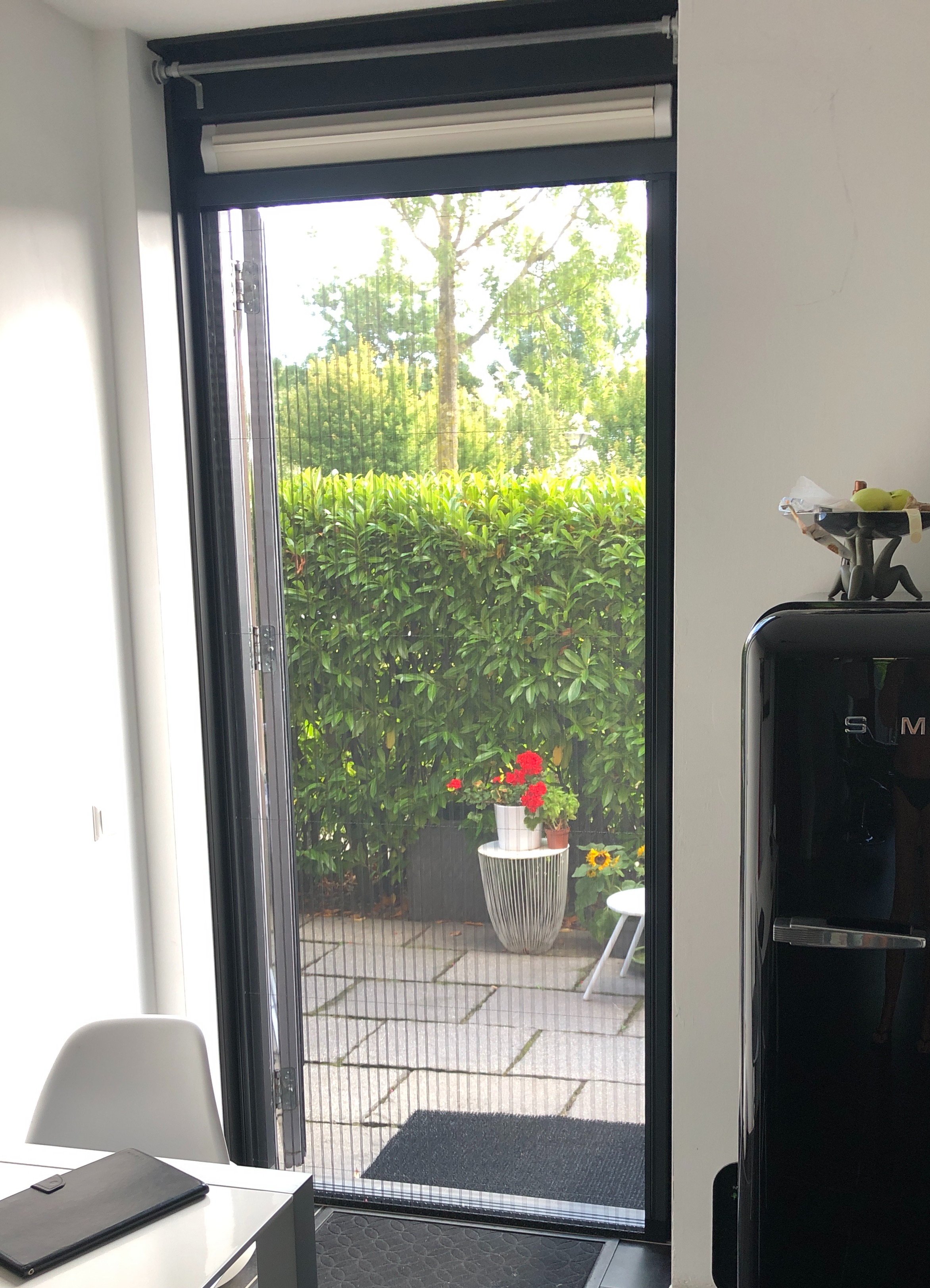 Het is een prachtige hordeur! Mooie kleuren, - review foto