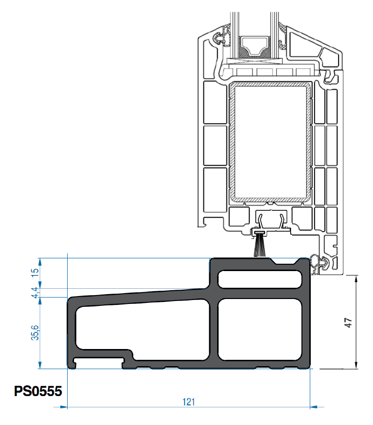 BUVA isostone onderdorpel